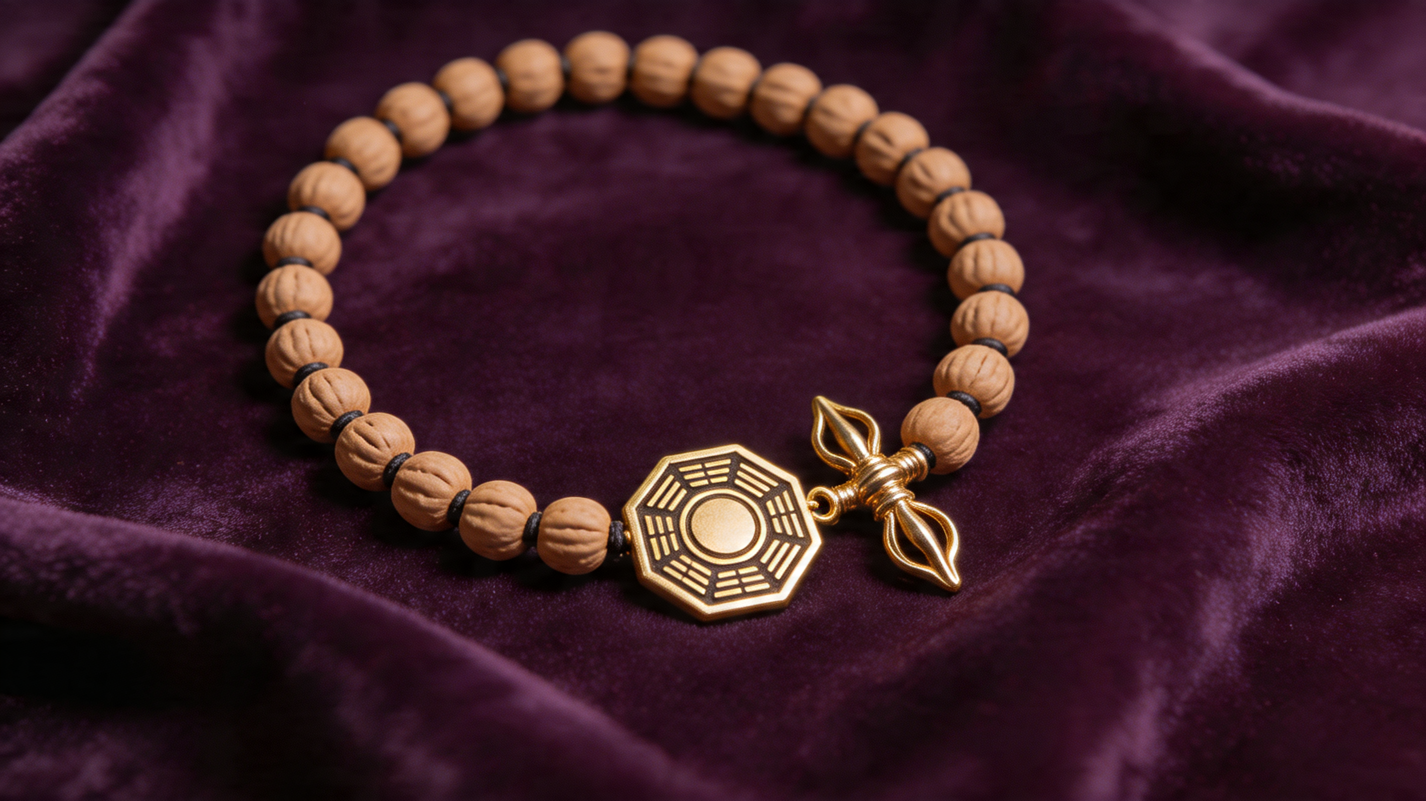 Bagua Vajra Mala UAE: Three Ancient Symbols of Protection in One Necklace