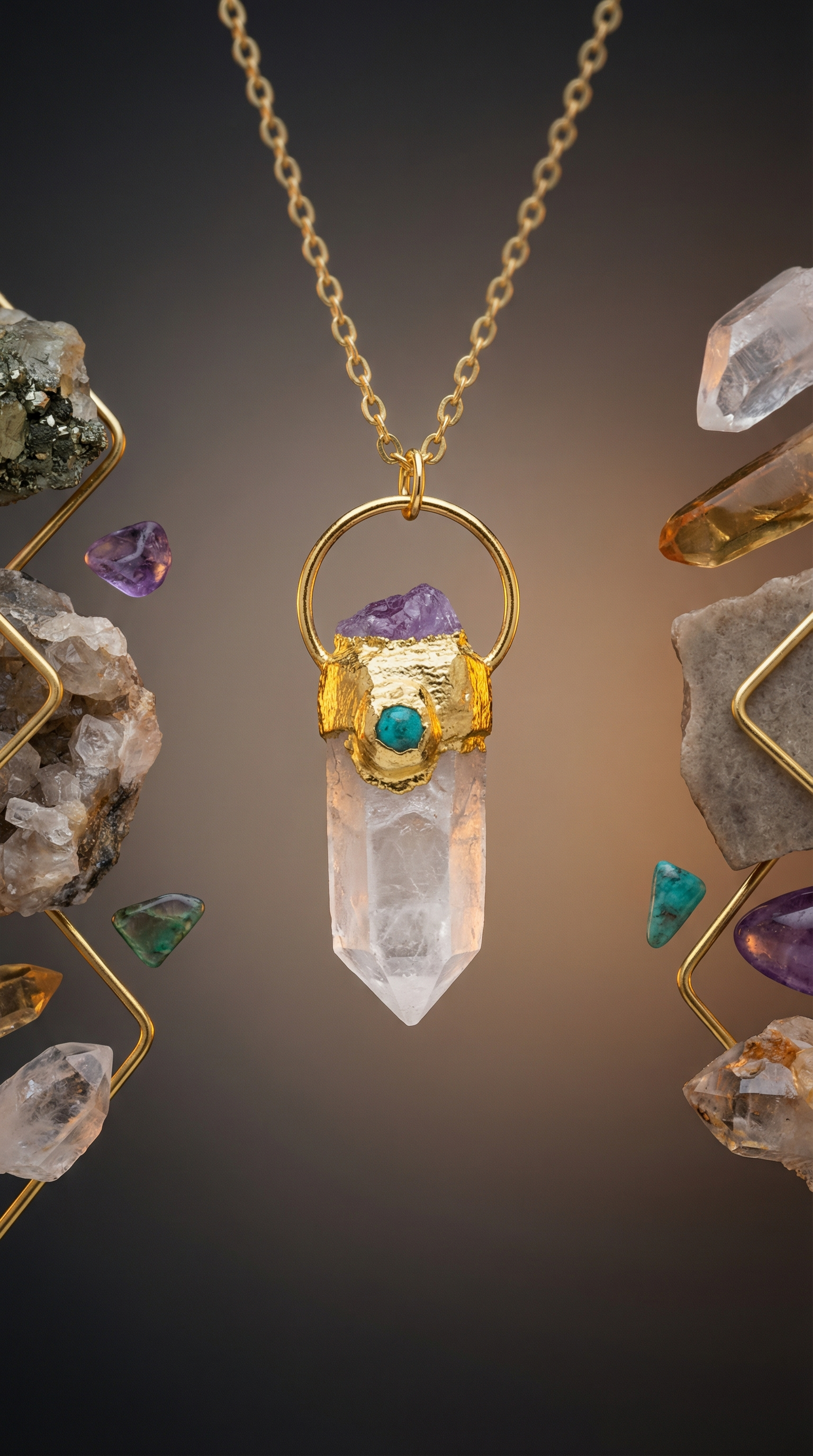 Quartz Necklace