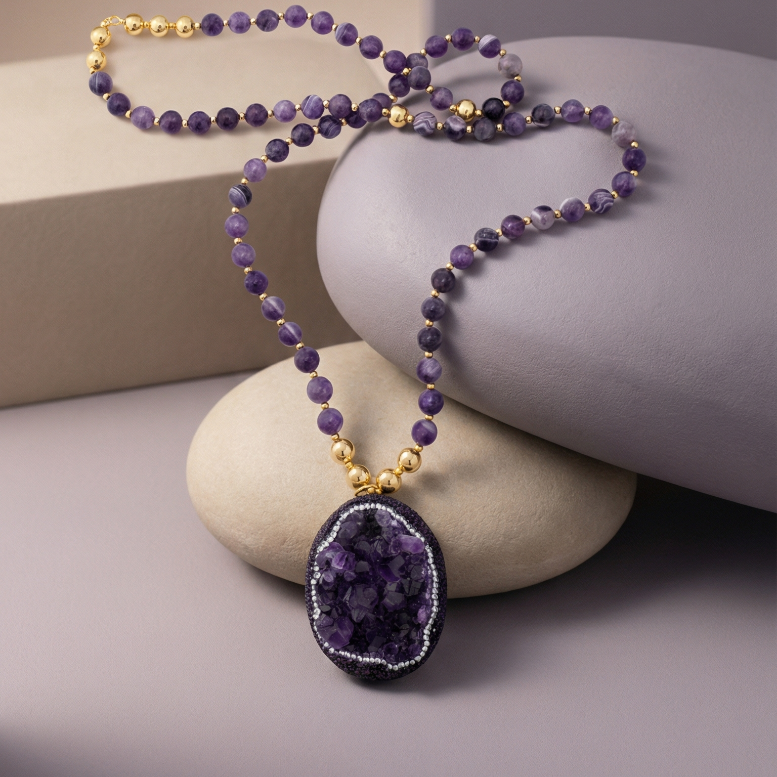 Majestic Amethyst Necklace