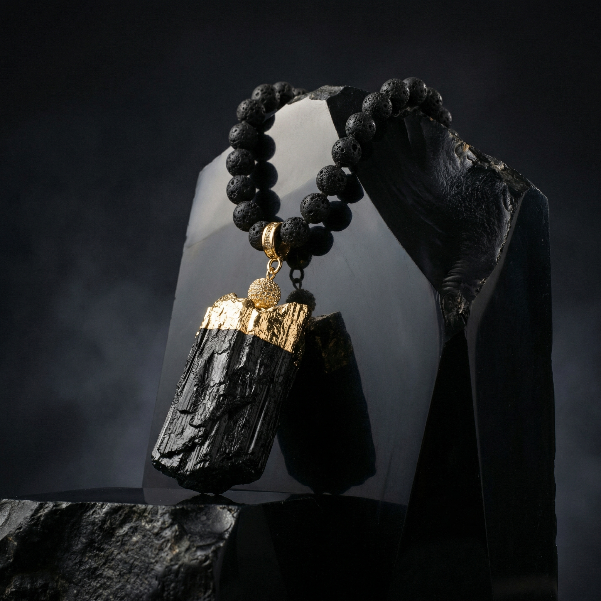 Black Tourmaline Necklace