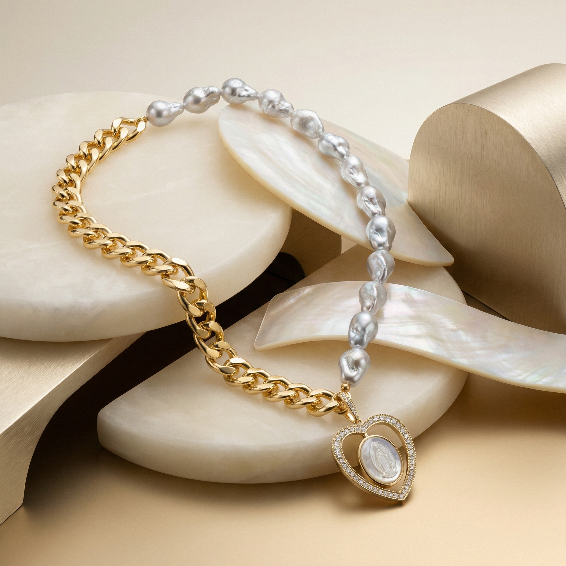 Virgin Mary Necklace