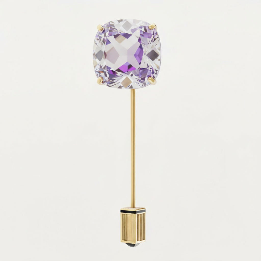 Tie Pin Gold + Dimond