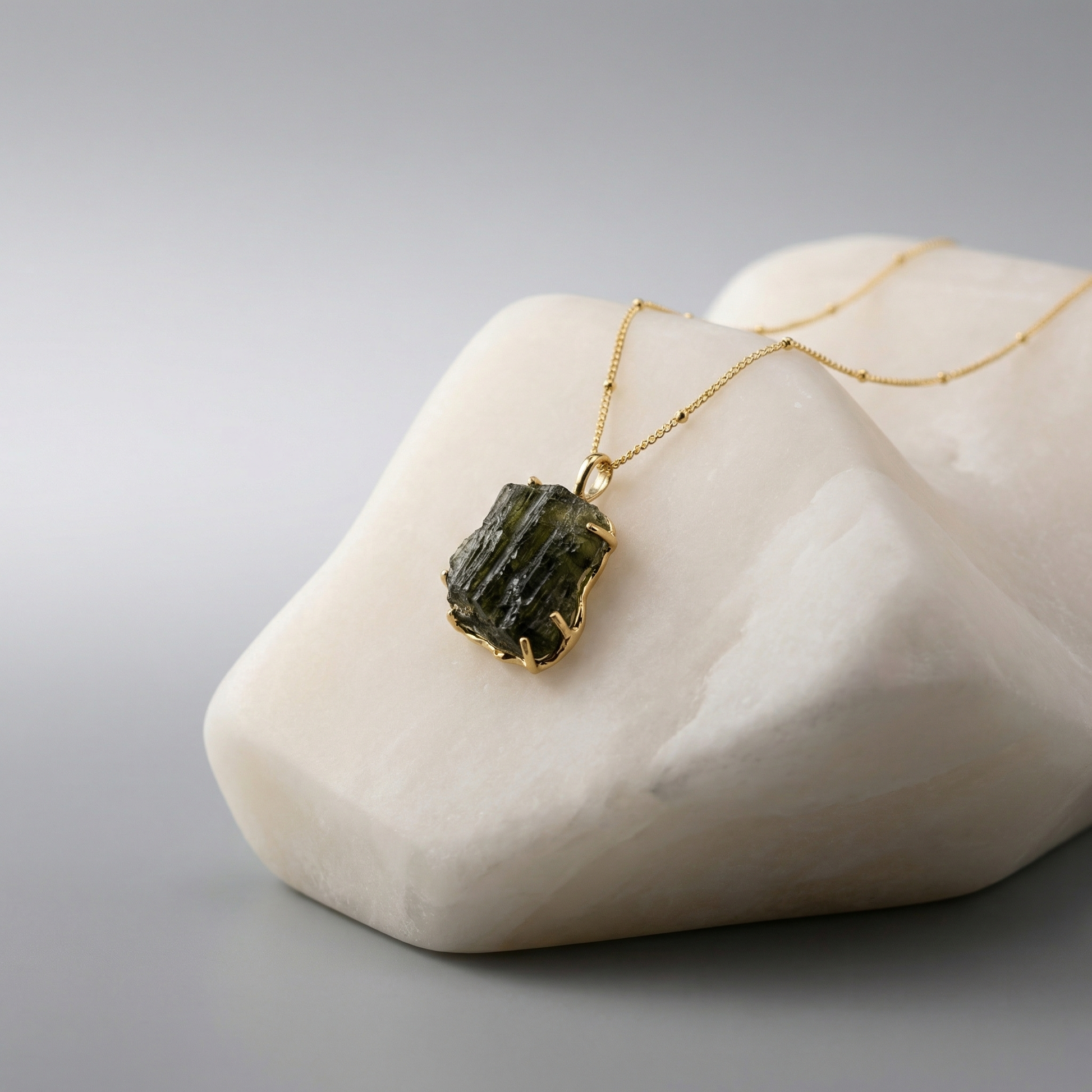 Green Tourmaline Necklace