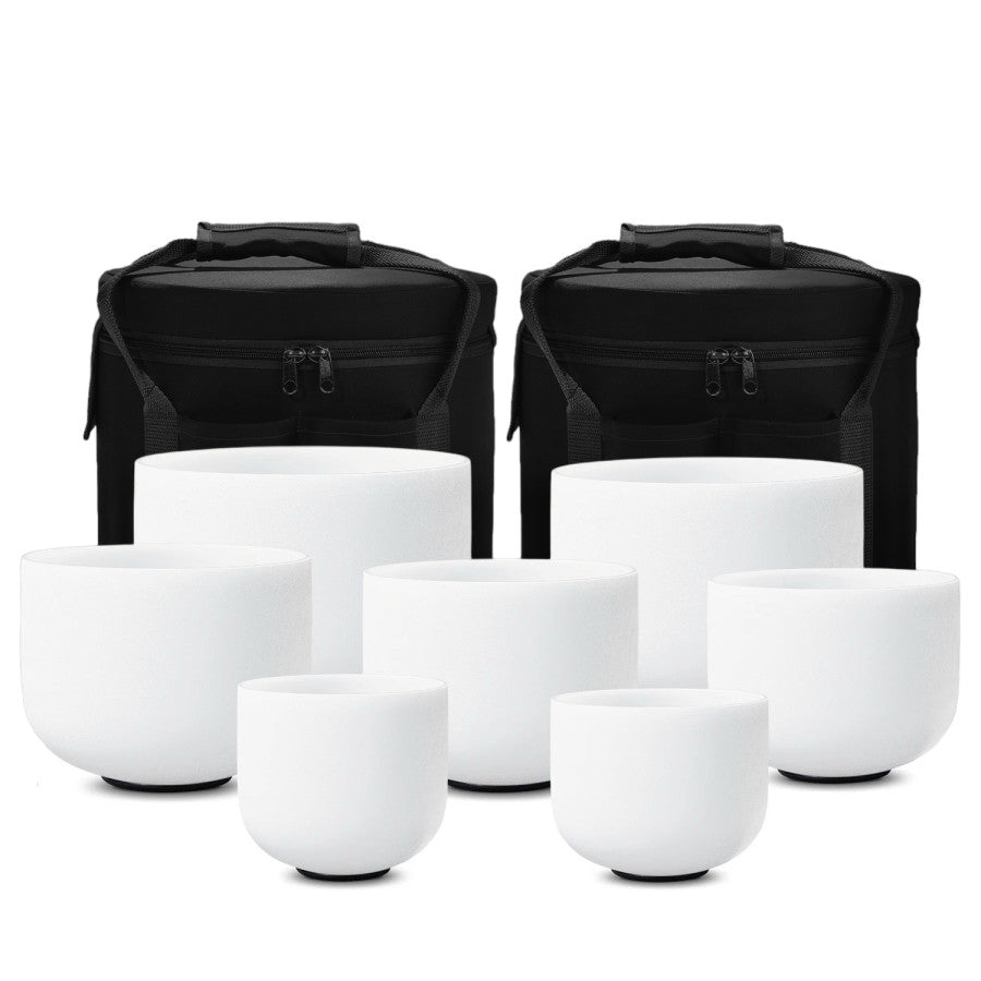 Himalayan Healing Tibetan Singing Bowls Set~ Meditation Sound Bowl hand Hammered in Nepal For Yoga, Meditation, Mindfulness, & Chakra balancing~ (3 inch)