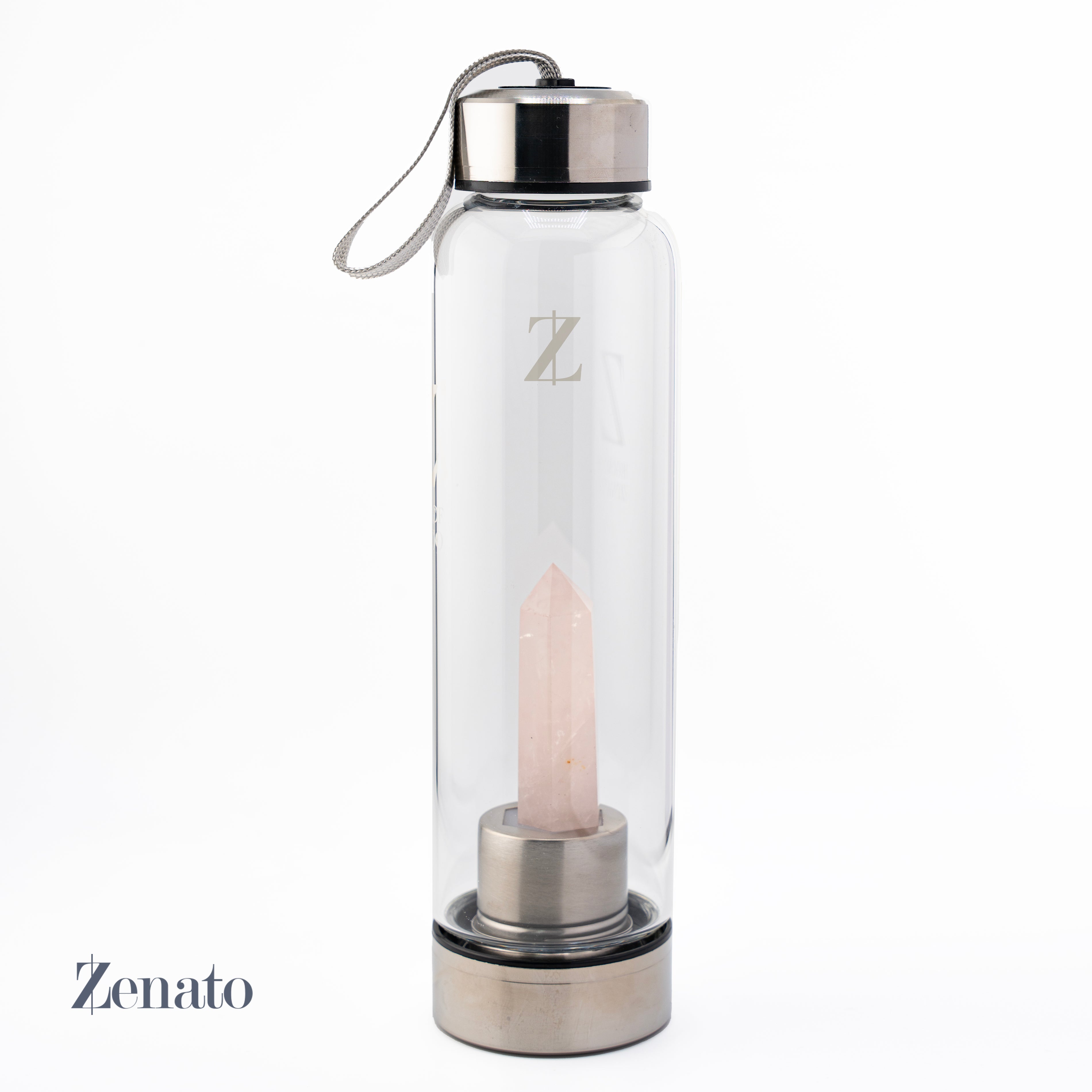 kunzit Gem stone bottle