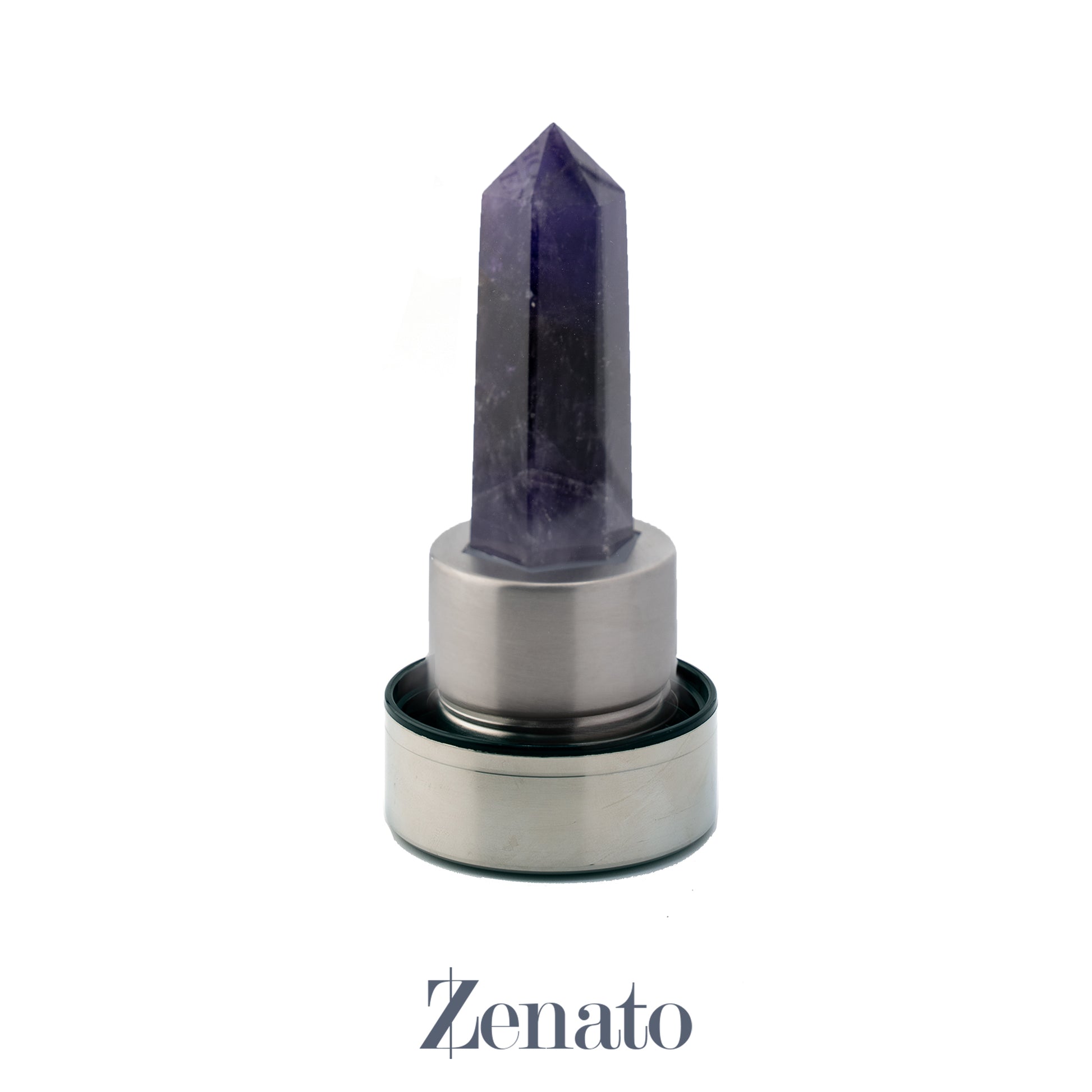 Amethyst Gem stone Elixir bottle