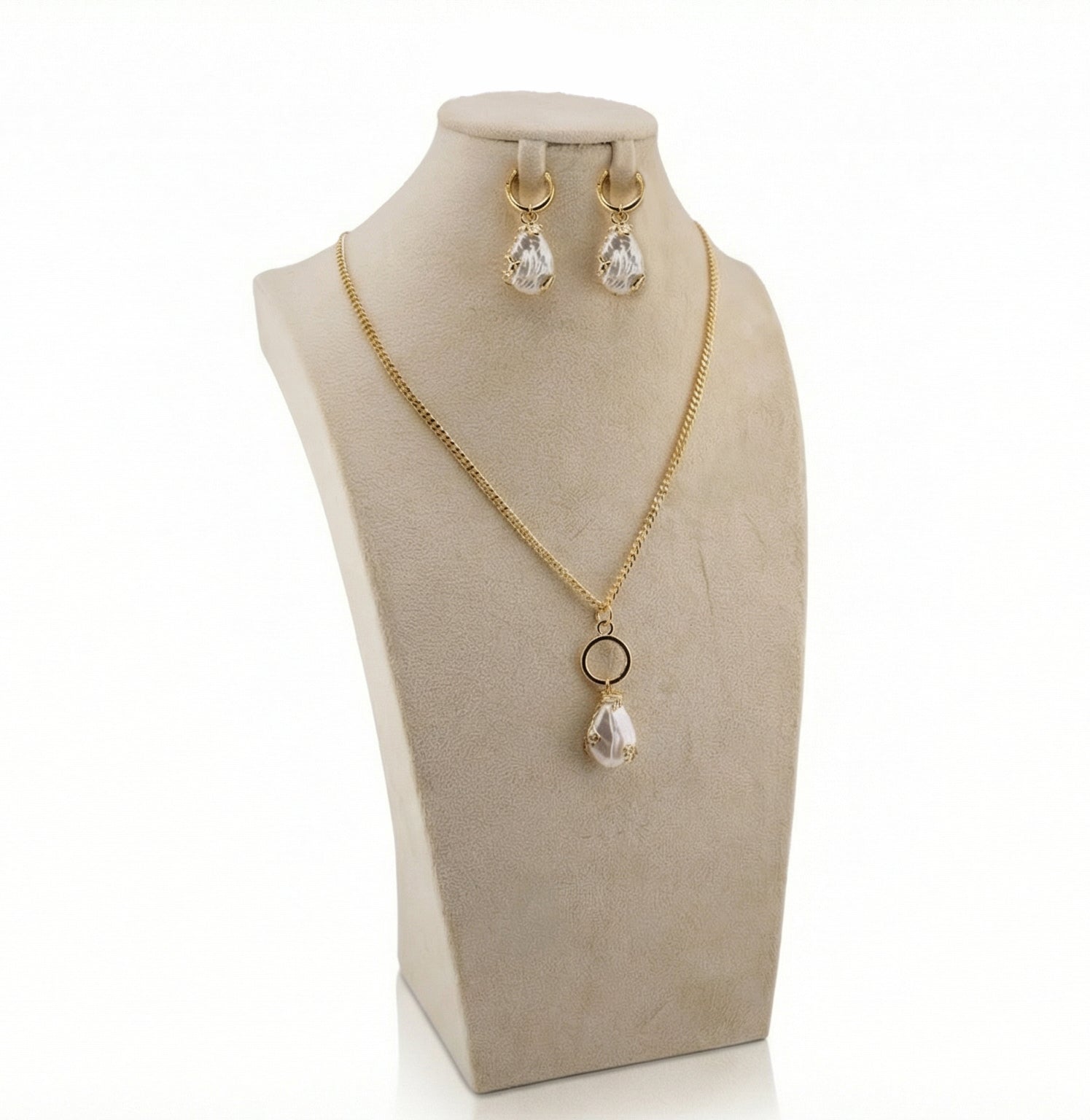 Baroque Pearls Necklace set