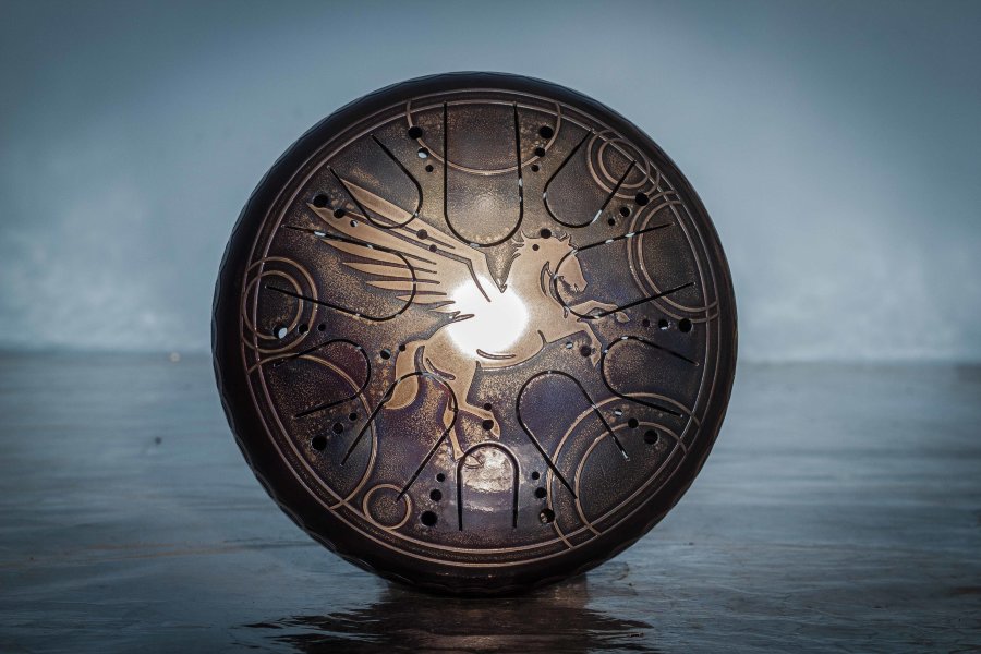 Tank Drum Kosmosky 12" (30 cm) KSY-141 "Pegasus" 2-sided / B minor; E major