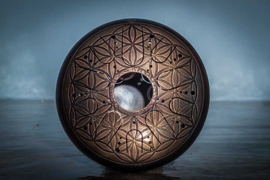 Tank Drum Kosmosky 12" (30 cm) KSY-141 "Pegasus" 2-sided / B minor; E major