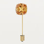Tie pin Gold + Citrin