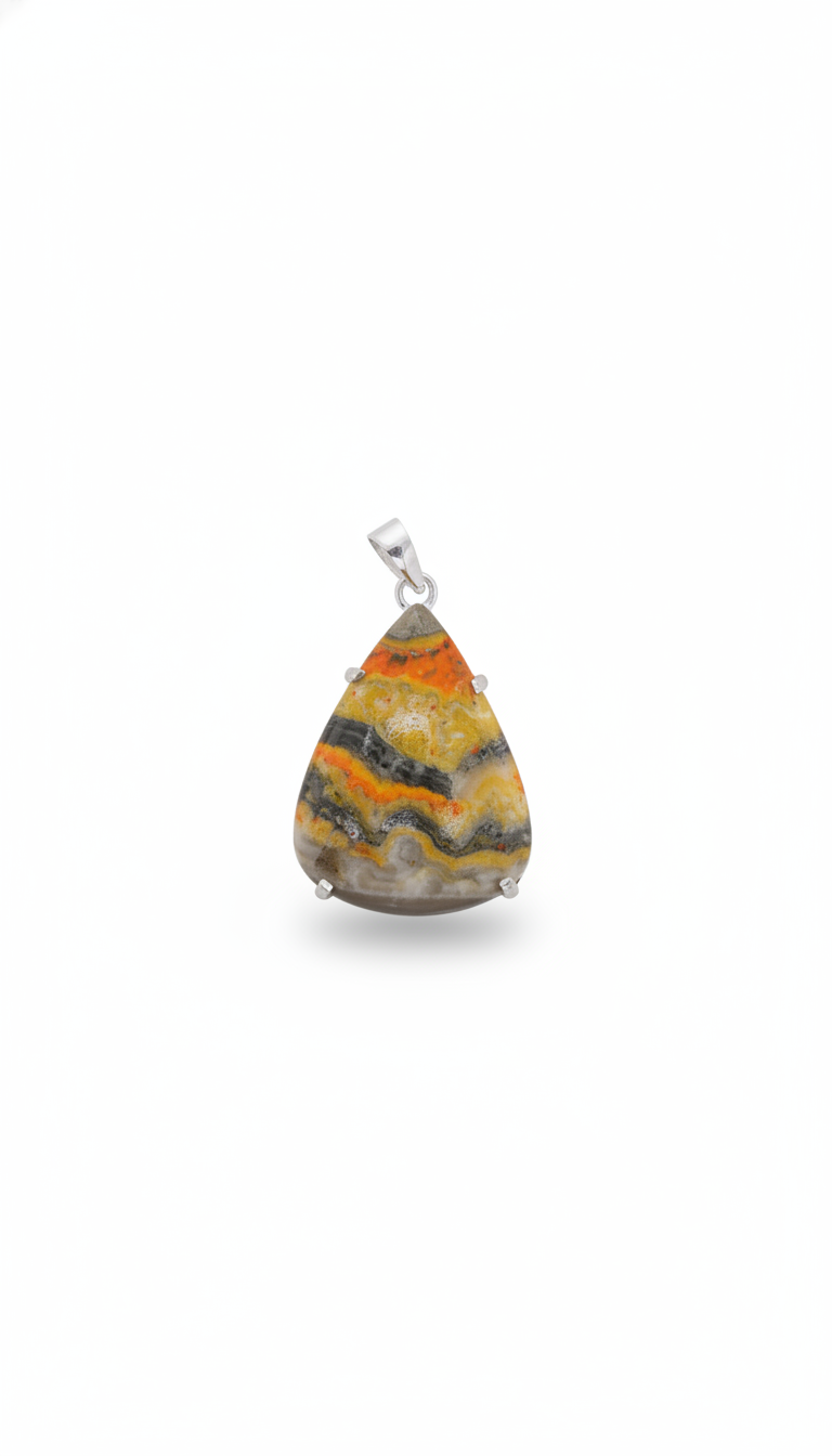 Bumble Bee Jasper pendant