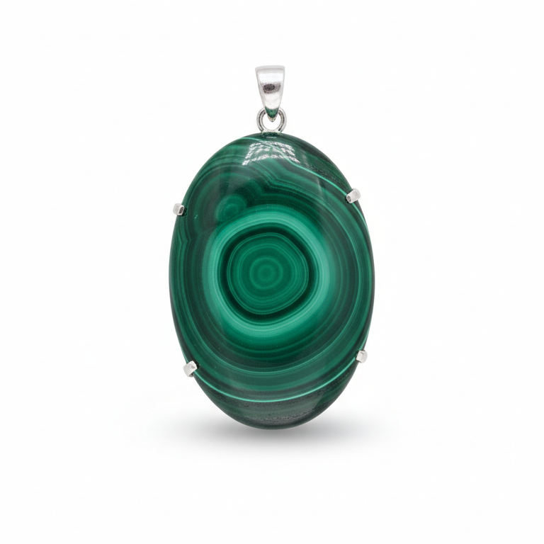 Eye Malachite Pendant