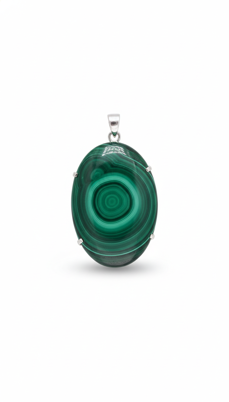 Eye Malachite Pendant