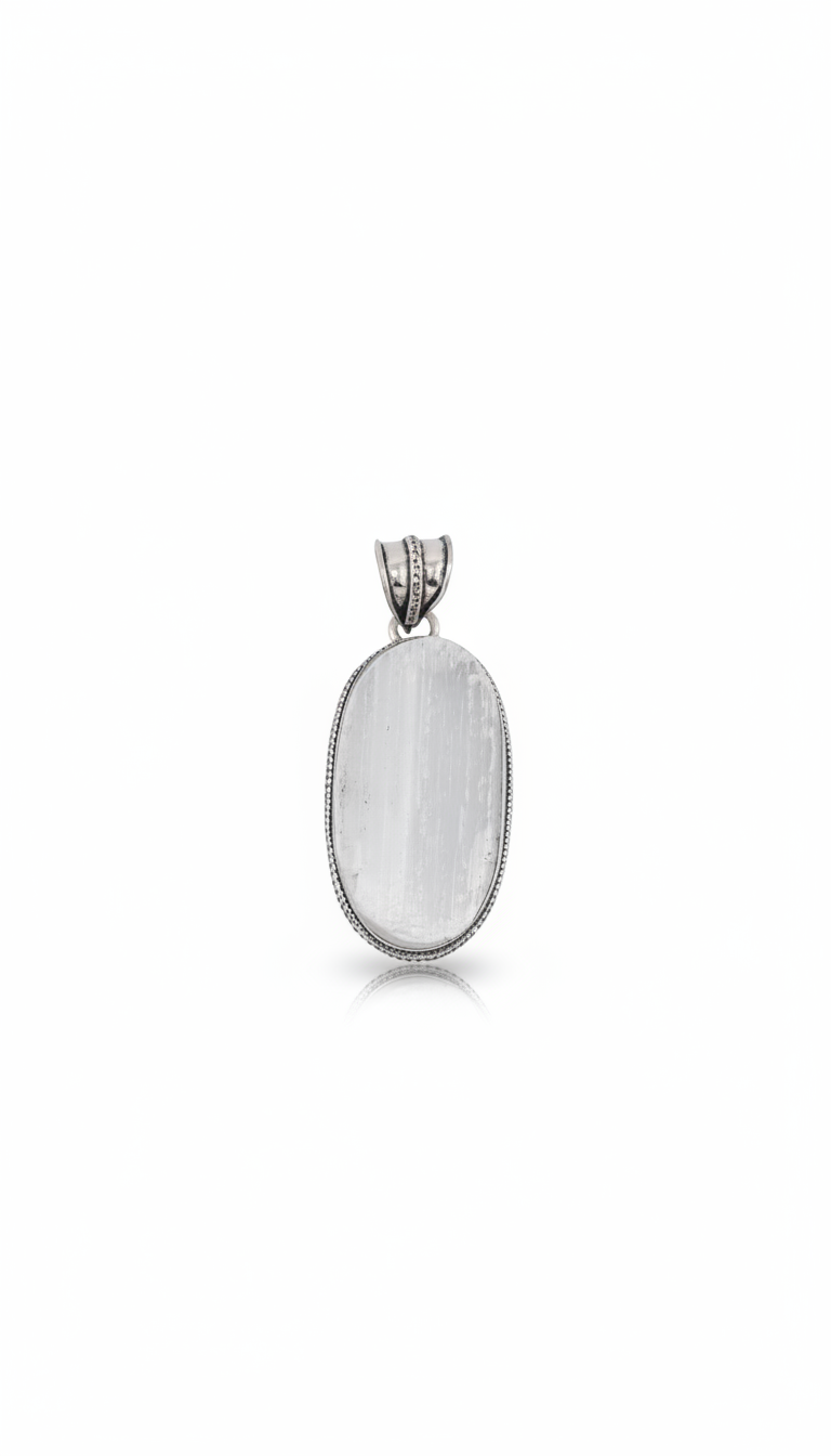 Selenite Pendant