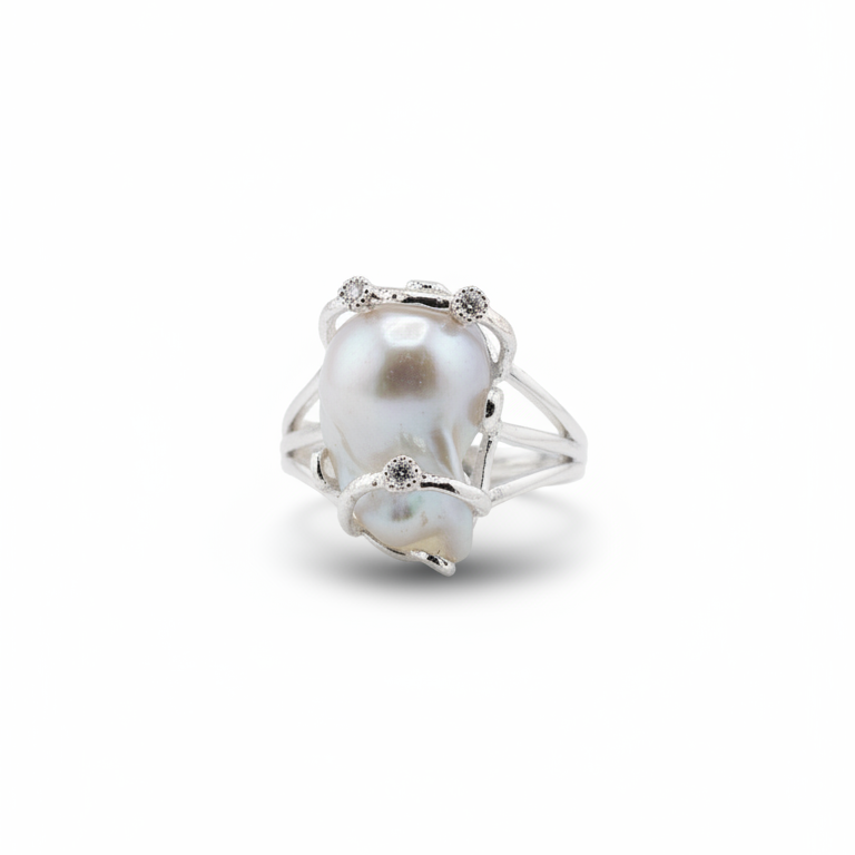 Baroque Pearl Ring
